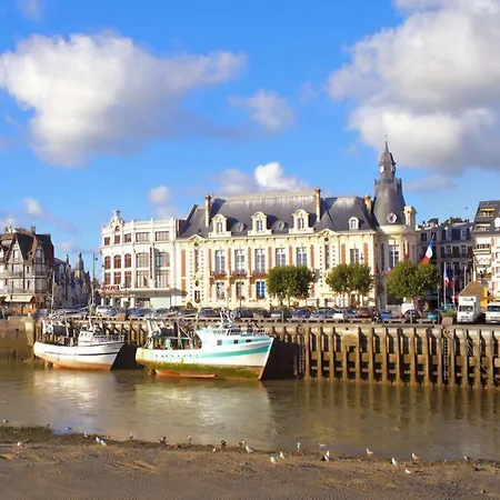 아파트 Studio Vue Mer Exceptionnelle, Port-Deauville, Proche Plage, Centre-Ville Et Casino *