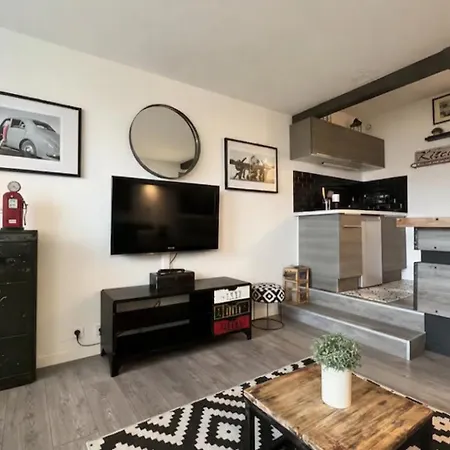 Studio Vue Mer Exceptionnelle, Port-Deauville, Proche Plage, Centre-Ville Et Casino * Deauville