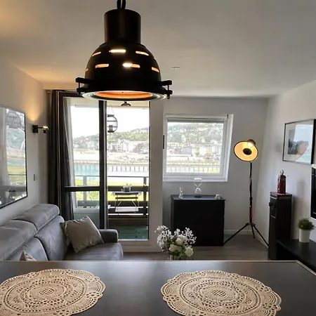 Apartman Studio Vue Mer Exceptionnelle, Port-Deauville, Proche Plage, Centre-Ville Et Casino