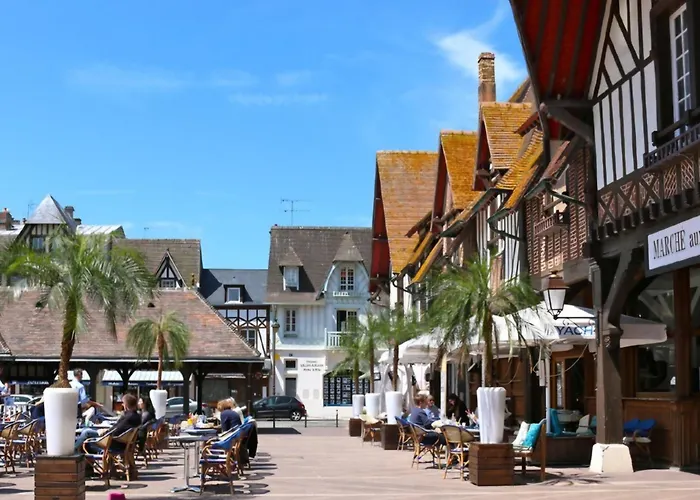 Studio Vue Mer Exceptionnelle, Port-Deauville, Proche Plage, Centre-Ville Et Casino