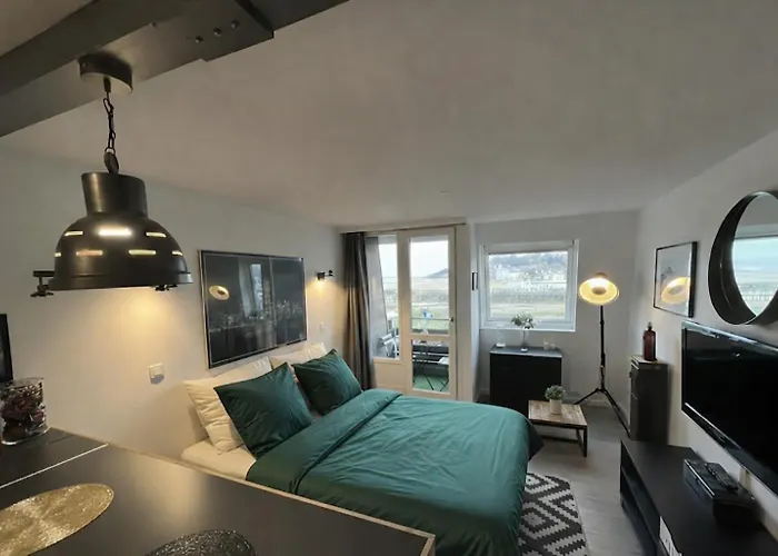 Studio Vue Mer Exceptionnelle, Port-Deauville, Proche Plage, Centre-Ville Et Casino * Deauville